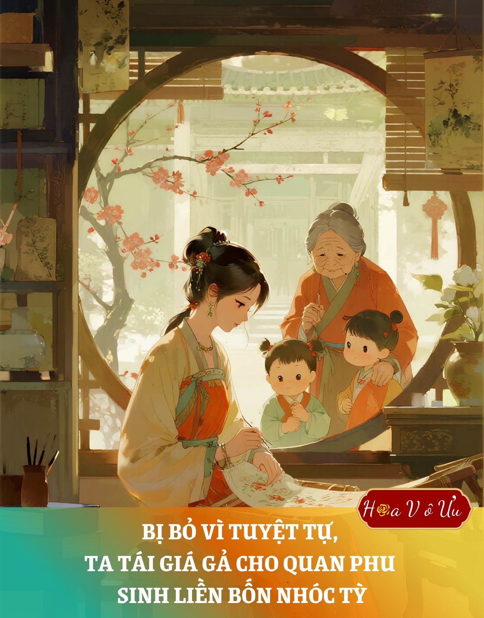BỊ BỎ VÌ TUYỆT TỰ, TA TÁI GIÁ GẢ CHO QUAN PHU SINH LIỀN BỐN NHÓC TỲ