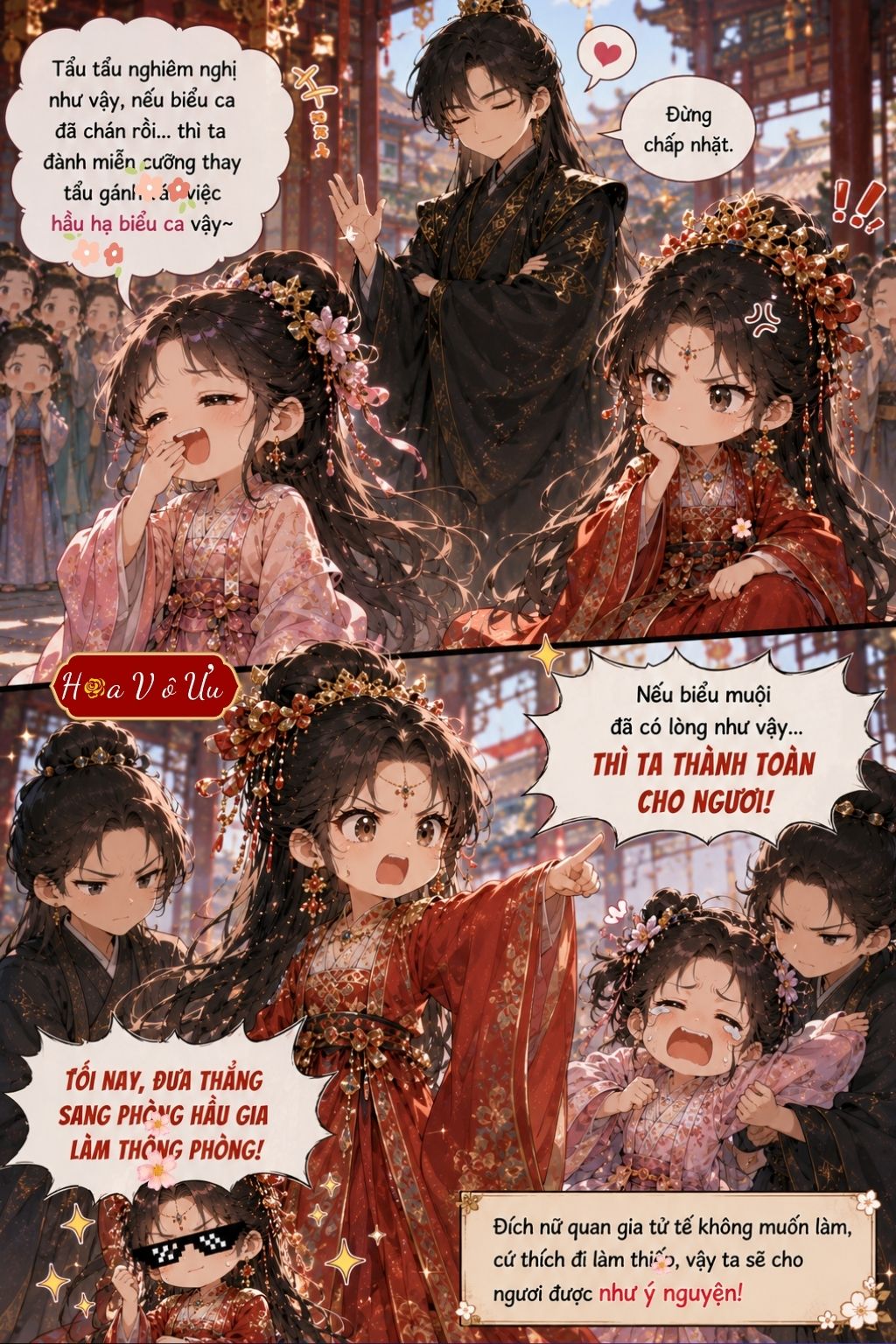 Tra Nam, Trà Xanh, Cút Cả Đi